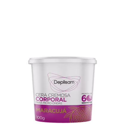 Imagem do produto Depilsam Maracujá - Cera Depilatória para Micro-Ondas 100g
