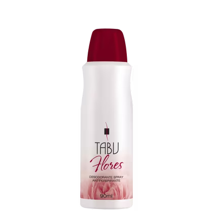 Imagem do produto Tabu Flores  - Desodorante Antitranspirante Spray 90ml