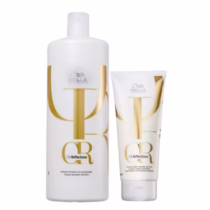 Imagem do produto Kit Wella Professionals Oil Reflections Luminous Treatment Duo (2 Produtos)