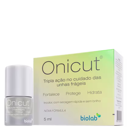 Gel Fortalecedor de Unhas Biolab Onicut, 5ml.