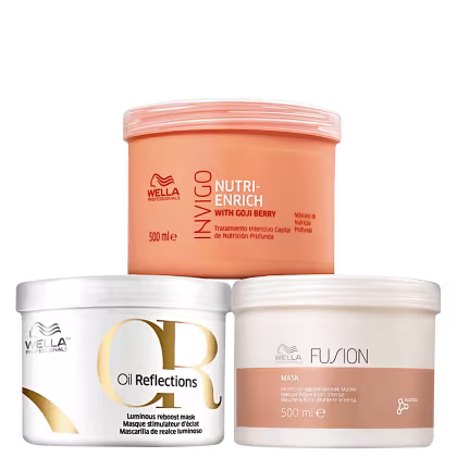 Imagem do produto Kit Wella Professionals Cronograma Home Care Pro Fashion (3 Produtos)