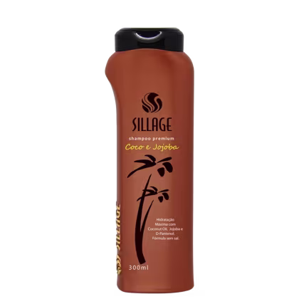 Imagem do produto Sillage Premium Coco e Jojoba - Shampoo 300ml