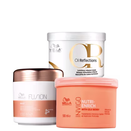 Imagem do produto Kit Cronograma Capilar Fios Perfeitos (3 itens) - Wella