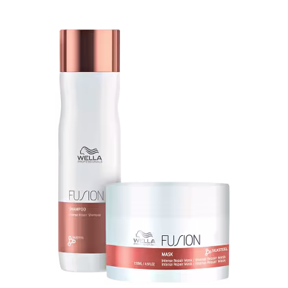 Imagem do produto Kit Fusion Shampoo 250ml e Máscara 150ml - Wella