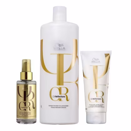 Imagem do produto Kit Wella Professionals Oil Reflections Luminous Super Trio (3 Produtos)