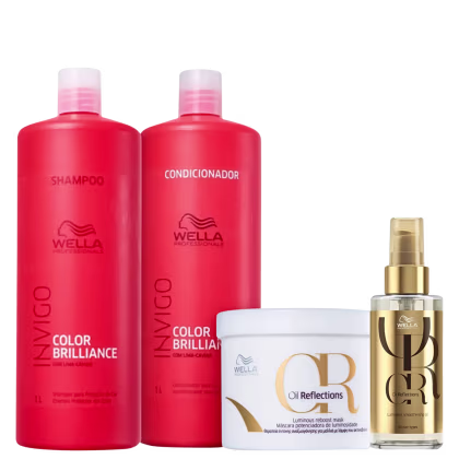 Imagem do produto Kit Shampoos, Condicionador, Máscara e Oil Reflections 100ml