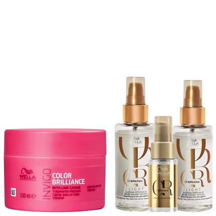 Imagem do produto Kit Wella Professionals Brilliance Reflections & Light Double (4 Produtos)