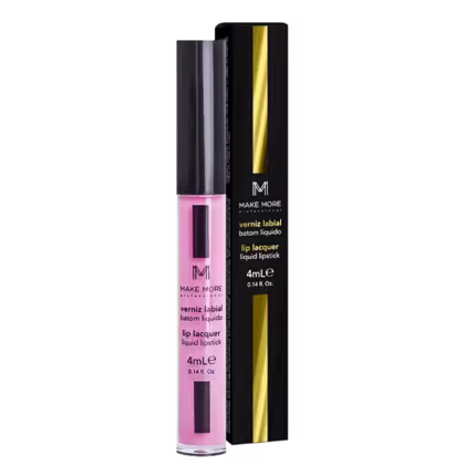 Imagem do produto Make More Verniz Rosé - Batom Líquido 4ml