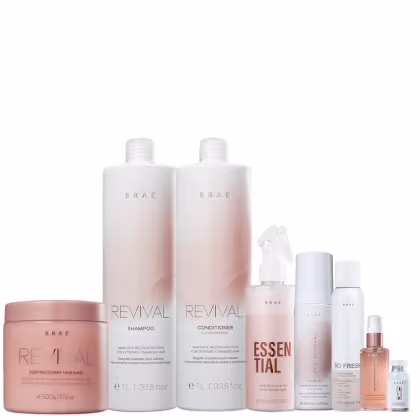 Imagem do produto Kit BRAÉ Revival Power Dose Reconstrução (8 Produtos)