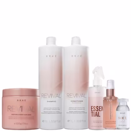 Imagem do produto Kit Braé Revival Reconstrução Tratamento Completo (6 Produtos)