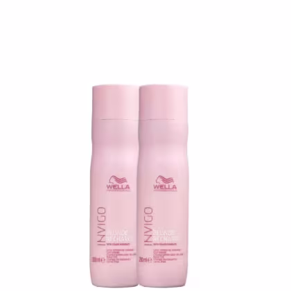 Imagem do produto Kit Wella Professionals Invigo Blonde Recharge - Shampoo Desamarelador 2x250ml