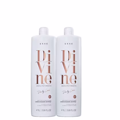 Imagem do produto Kit BRAÉ Divine - Condicionador Antifrizz 2x1L