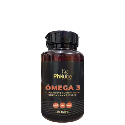 Imagem do produto PhNutre Ômega 3 - Suplemento Alimentar (120 Cápsulas)
