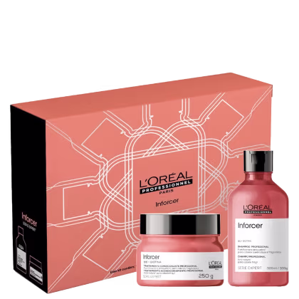 Imagem do produto Kit L’Oréal Serie Expert Inforcer Shampoo e Máscara (2 Produtos)