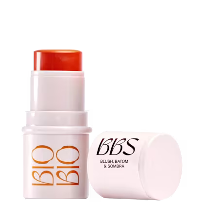 Imagem do produto BBS 4X1 Biobio Blush, Batom E Sombra FPS 63 - Tangerina