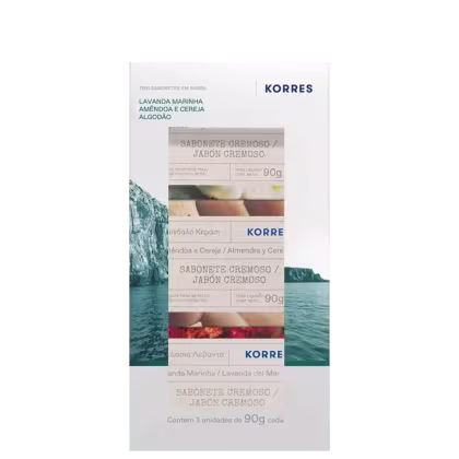 Imagem do produto Kit Korres Gift Set Rhodes Island - Sabonete em Barra (3 unidades) 90g