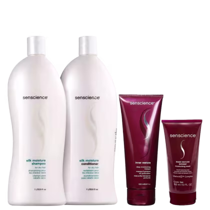 Imagem do produto Kit Senscience Silk Moisture + Inner Restore Deep Moisturizing + Inner Restore Intensif (4 Produtos) 