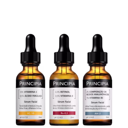 Imagem do produto Kit Principia VC-10+ Rn-0,3+ AH-2 Trio Essencial (3 Produtos)