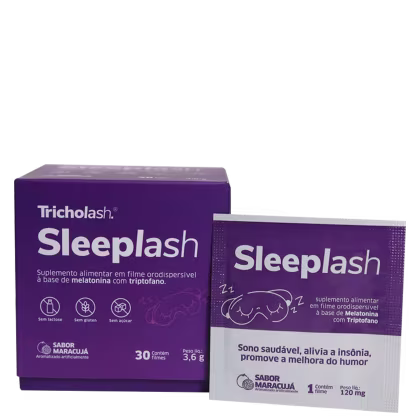 Imagem do produto Lashes Co. SleepLash - Suplemento Alimentar de Melatonina e Triptofano (30 Unidades)