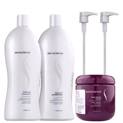Imagem do produto Kit Senscience Balance + Inner Restore Intensif + 2 Pumps (5 Produtos)