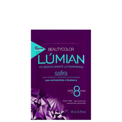 Imagem do produto BeautyColor Lúmian Safira - Pó Descolorante 20g
