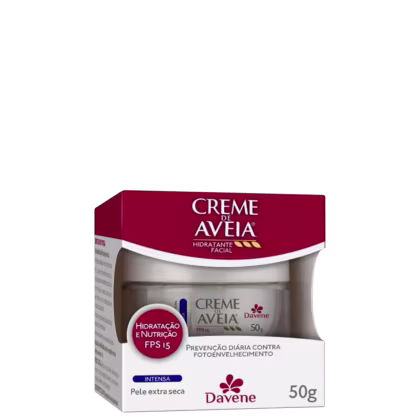 Imagem do produto Davene Creme de Aveia Intensa FPS 15 - Hidratante Facial 50g