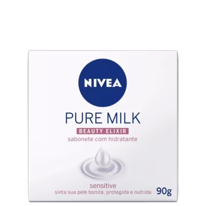 Imagem do produto NIVEA Pure Milk Sensitive - Sabonete em Barra 90g