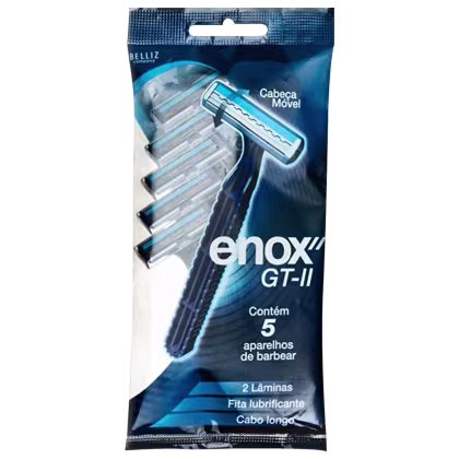 Imagem do produto Enox GT-II - Aparelho de Barbear (5 Unidades)