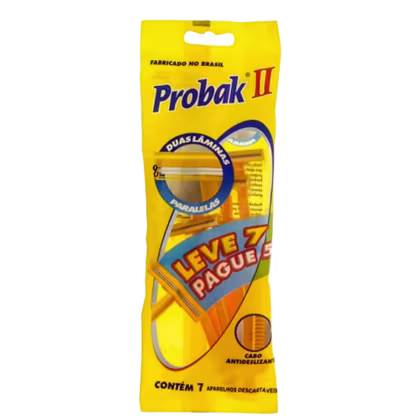 Imagem do produto Gillette Probak II - Aparelho de Barbear (7 Unidades)