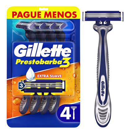 Imagem do produto Aparelho Barbear Presto 3 Lv4Pg3