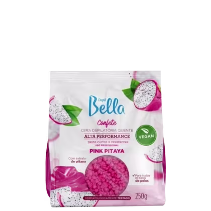 Imagem do produto Depil Bella Confete Pink Pitaya - Cera Depilatória Quente 250g