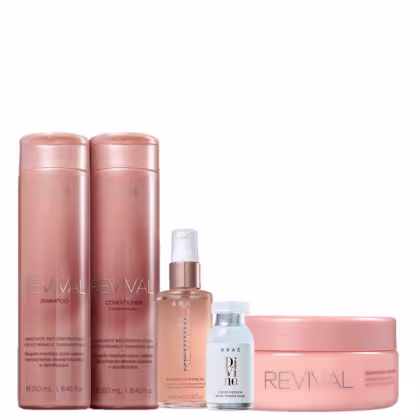 Imagem do produto Kit Braé Revival + Divine Reconstrução Total (5 Produtos)