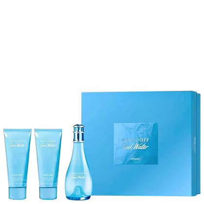 Imagem do produto Kit Davidoff Cool Water 100ml + Shower Gel 75ml + Body Lotion 75ml Feminino
