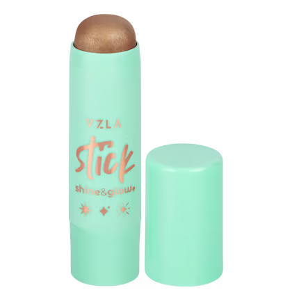 Imagem do produto Stick Iluminador Shine & Glow Vizzela  - Glow 3 - Perolado Rose Gold