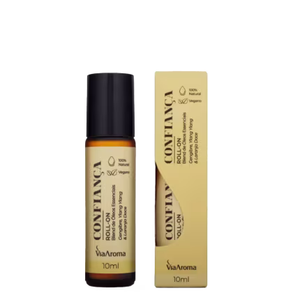 Imagem do produto Via Aroma Confiança - Blend de Óleos Essenciais Roll-On 10ml