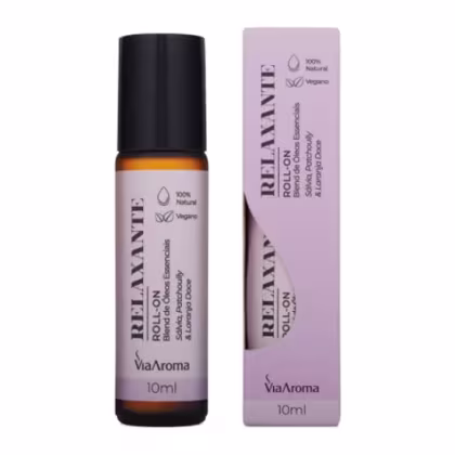 Imagem do produto Via Aroma Relaxante - Blend de Óleos Essenciais Roll-On 10ml