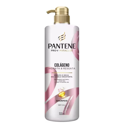 Shampoo Pantene Pro-V Miracles Colágeno, 510ml.