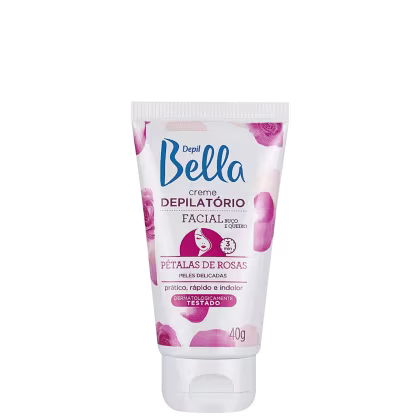 Imagem do produto Depil Bella Pétalas de Rosas - Creme Depilatório Facial 40g