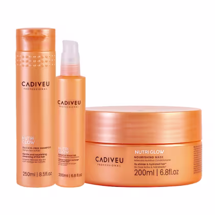 Imagem do produto Kit Cadiveu Professional Nutri Glow Trio Treat (3 Produtos)