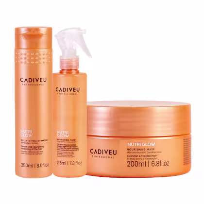 Imagem do produto Kit Cadiveu Professional Nutri Glow Trio Essencial (3 Produtos)