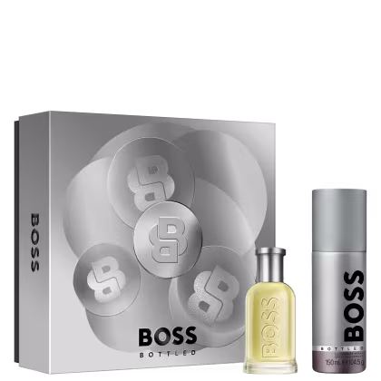 Imagem do produto Conjunto Bottled Boss Masculino - Perfume Eau de Toilette 50ml + Desodorante Spray 150ml