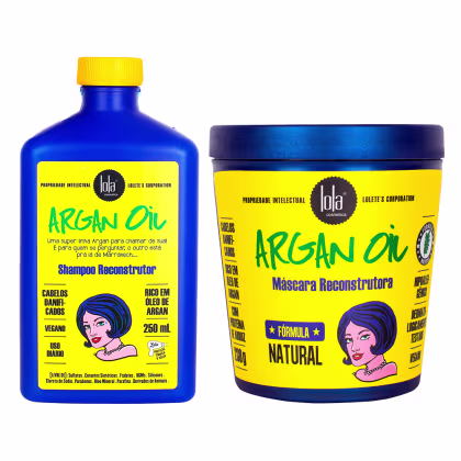 Imagem do produto Kit Lola Argan Oil Home Care Duo (2 Produtos)