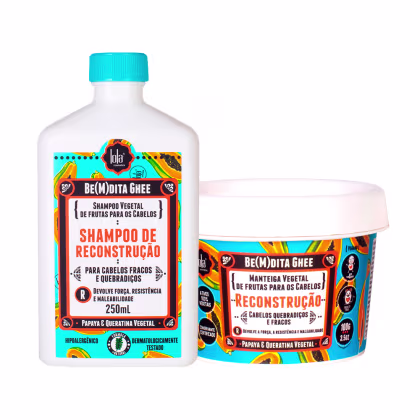 Imagem do produto KIT LOLA CSM BE(M)DITA GHEE SH 250ML+MÁSC REC 100G