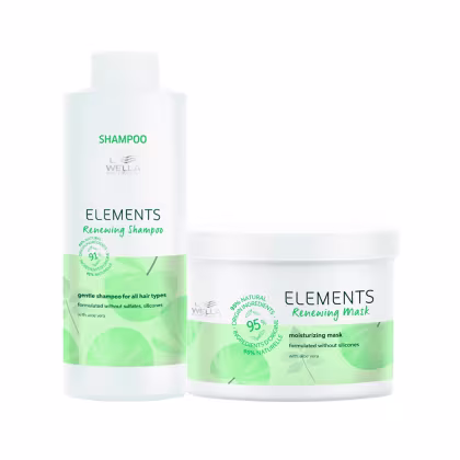 Imagem do produto Kit Wella Professionals Elements Renewing Treatment Salon (2 Produtos)