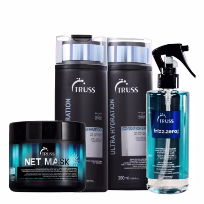 Imagem do produto Kit TRUSS Ultra Hydration Mask Frizz Zero (4 Produtos)