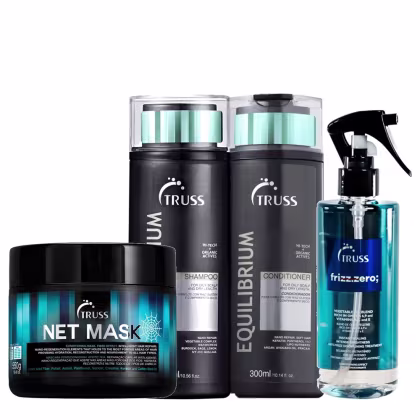Imagem do produto Kit TRUSS Equilibrium Mask Frizz Zero (4 Produtos)