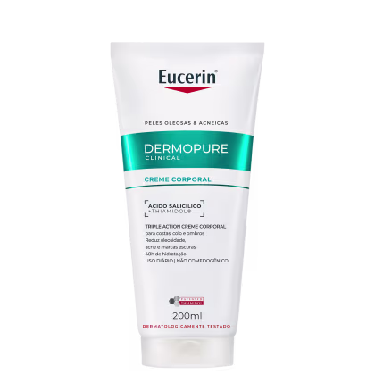 Imagem do produto Eucerin DermoPure Efeito Triplo - Creme Corporal Antiacne 200ml