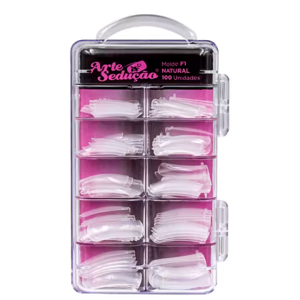 Imagem do produto Arte Sedução F1 Natural - Molde de Unhas (100 Unidades)