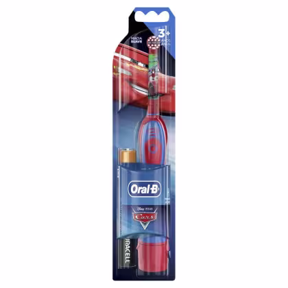 Imagem do produto Escova Elétrica Oral-B Disney Pixar Cars + 2 Pilhas AA