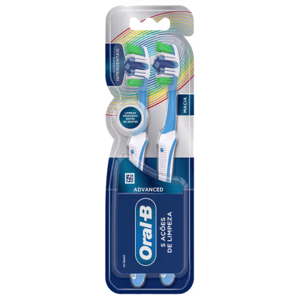 Imagem do produto Escova Dental Oral-B Complete 40 5X Ação De Limpeza Leve 2 Pague 1